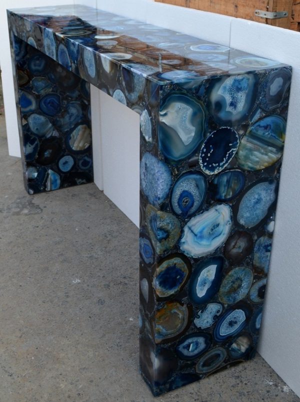 Blue Agate Table