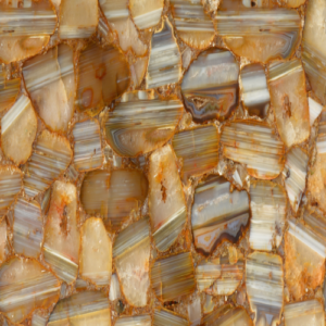 Golden Straita Agate Semi-Precious Stones