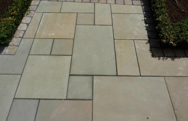 Raj Green Sandstone Flooring