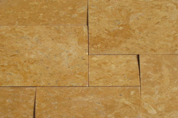 Flowery Gold Sandstone Flooring