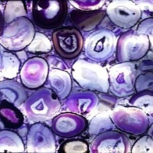 Purple Agate Semi-Precious Stone
