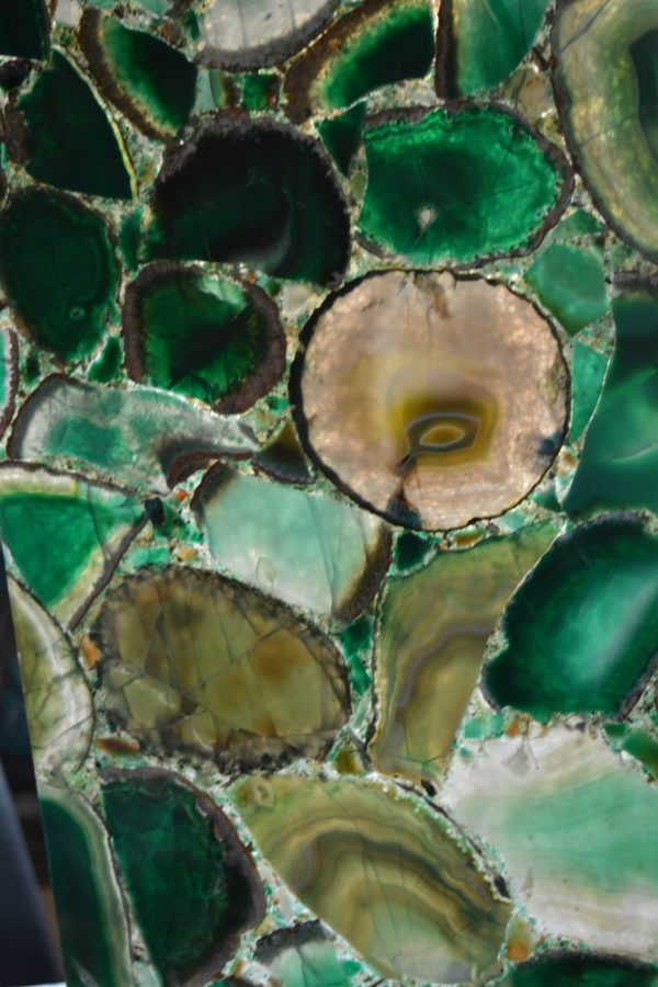 Verde Agate Semi Precious Stone